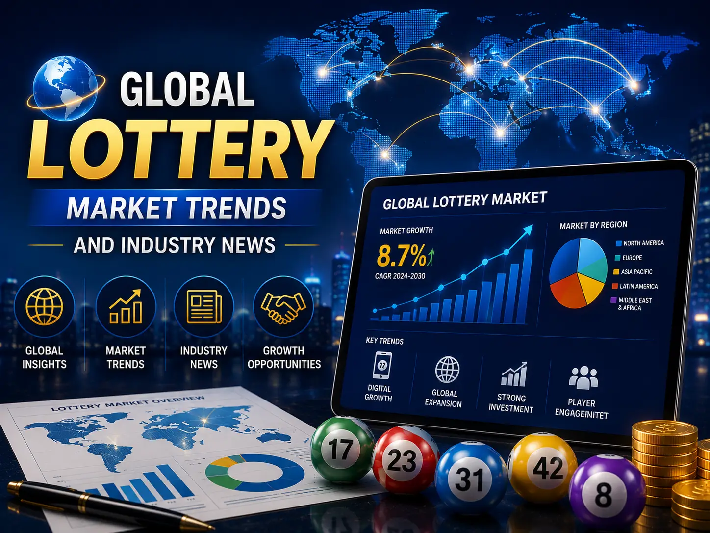 Global lottery market trends and industry news